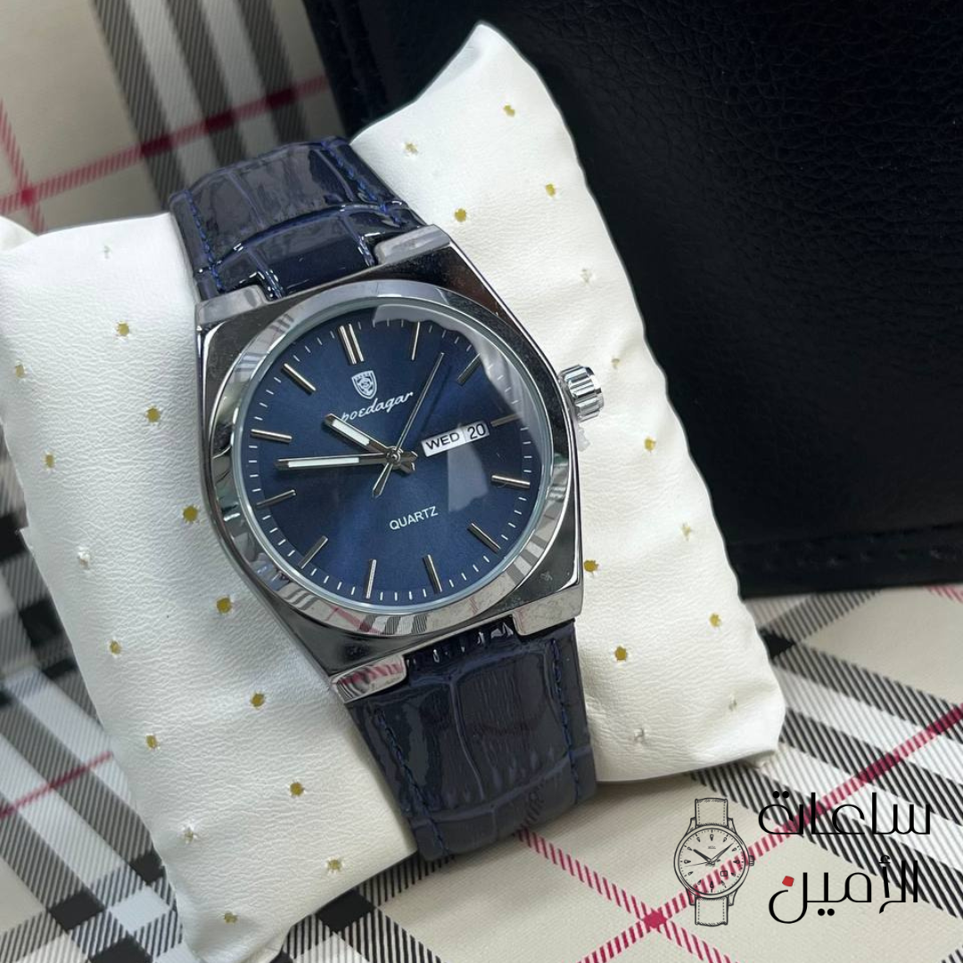 Poedgar Cuir Acier Inoxydable