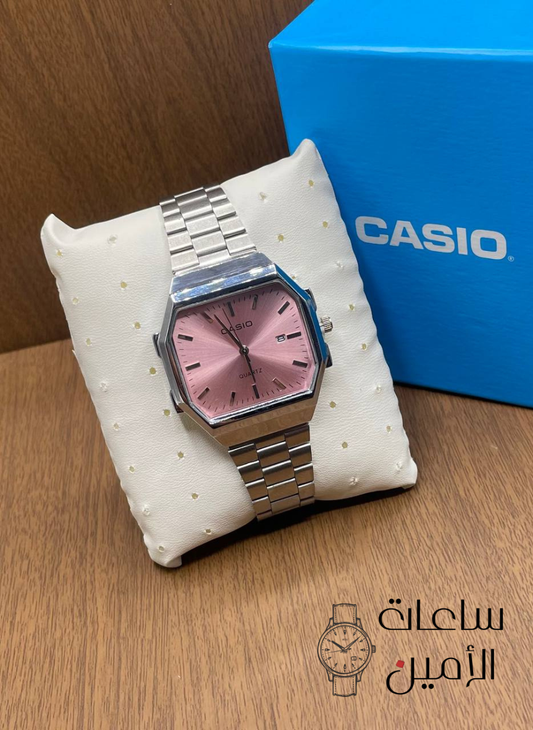 Casio Rectangle Pink